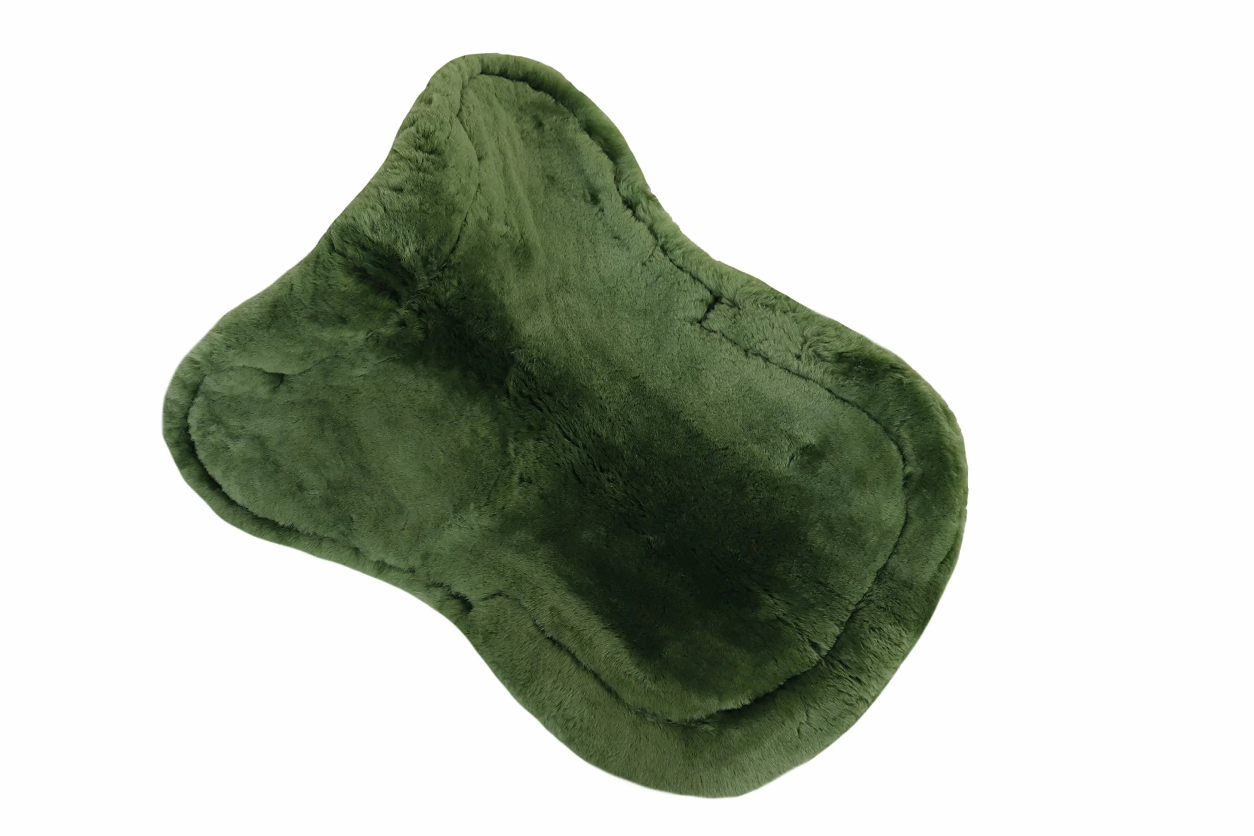 Engel Germany semisottosella Pelle di Agnello cottone Verde (Sakis 2) dai Colori Vivaci: da Abbinare a 12 Colori di Pelliccia di Agnello!