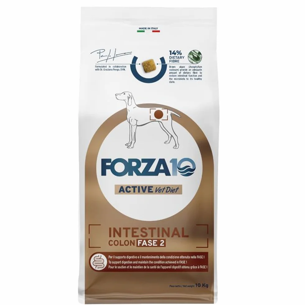 Forza10 Intestinal Colon Fase II Cibo Secco per Cani affetti da gastrite
