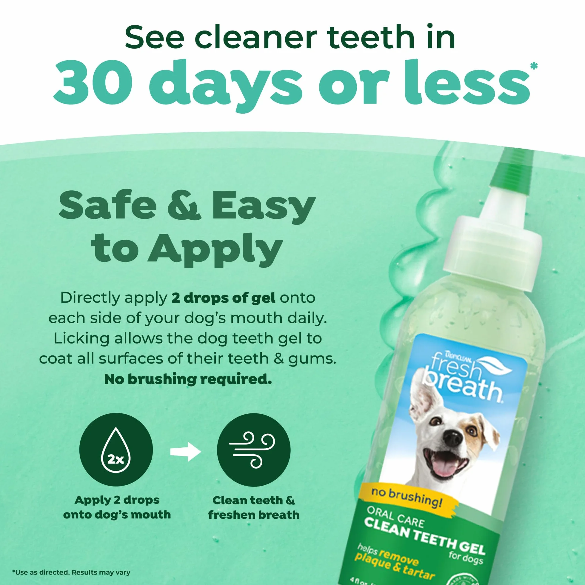 TropiClean Fresh Breath Żel Higieny Jamy Ustnej dla Psów 118 ml