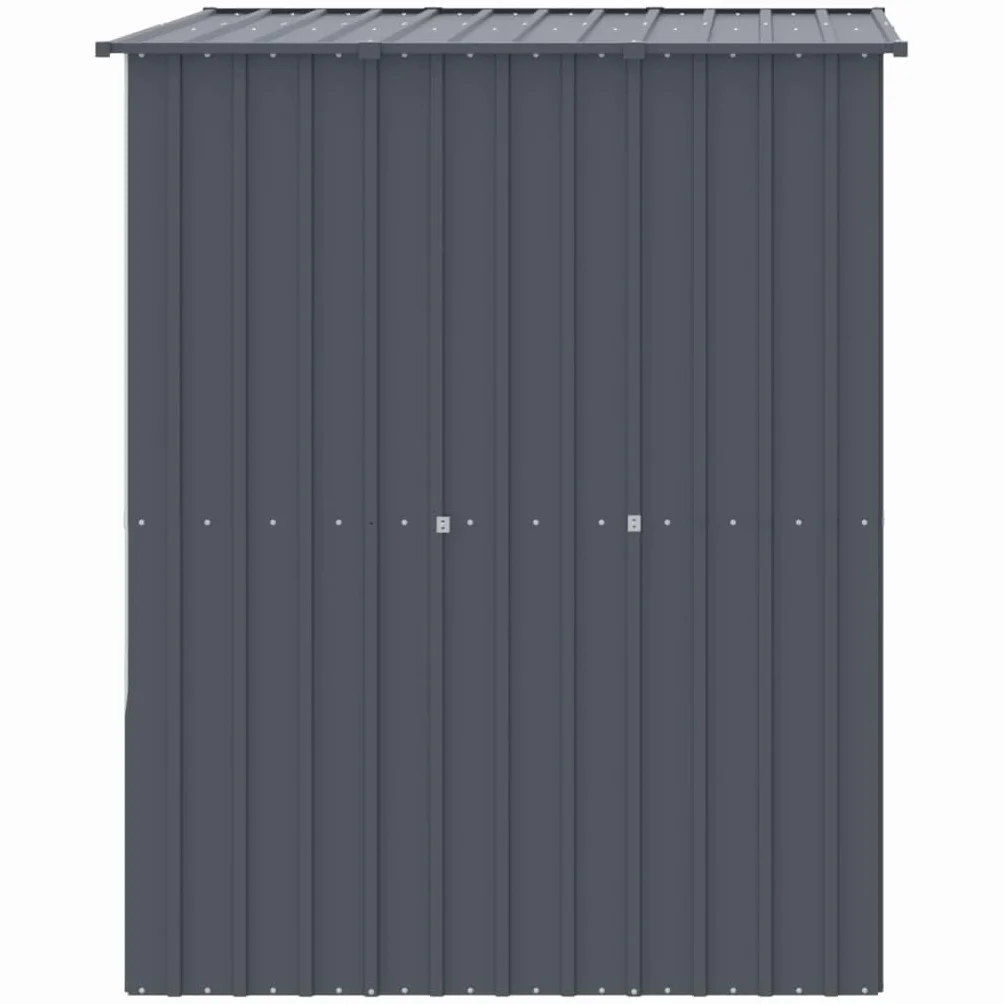 Gabbia Cani Tetto Antracite 165x153x181cm Acciaio Zincato, Box per Cani da Esterno, Gabbia per Cani, Box per Cani, Recinto per Cani