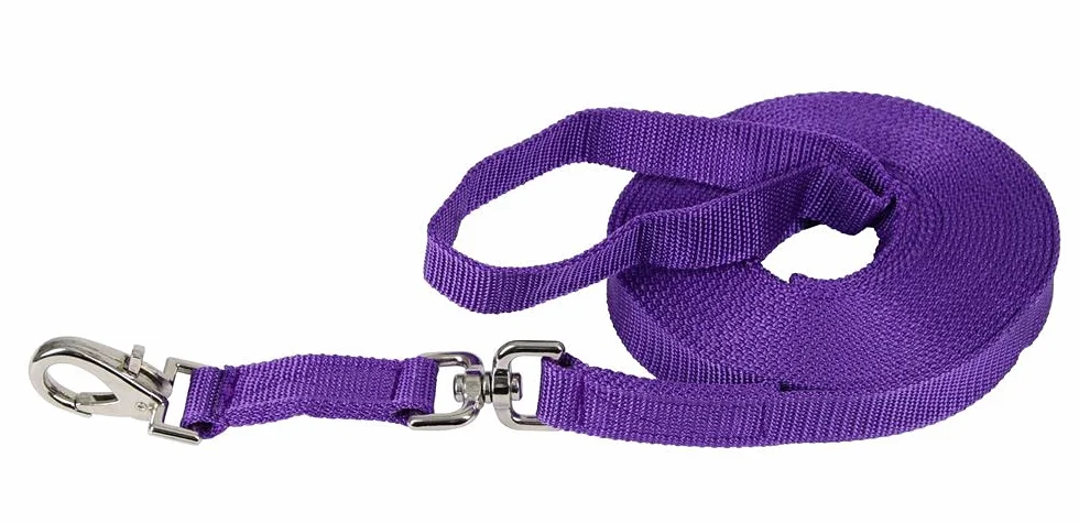 Kerbl 326057 - Guinzaglio Lungo 7,5 m, Colore: Blu Scuro