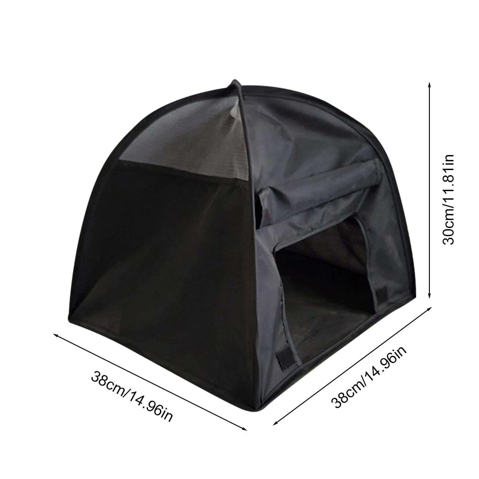 Rifugio da Spiaggia per Cani - Protezione Solare Anti UV Traspirante con Recinzione Pieghevole - Tenda Portatile per Uso All'aperto