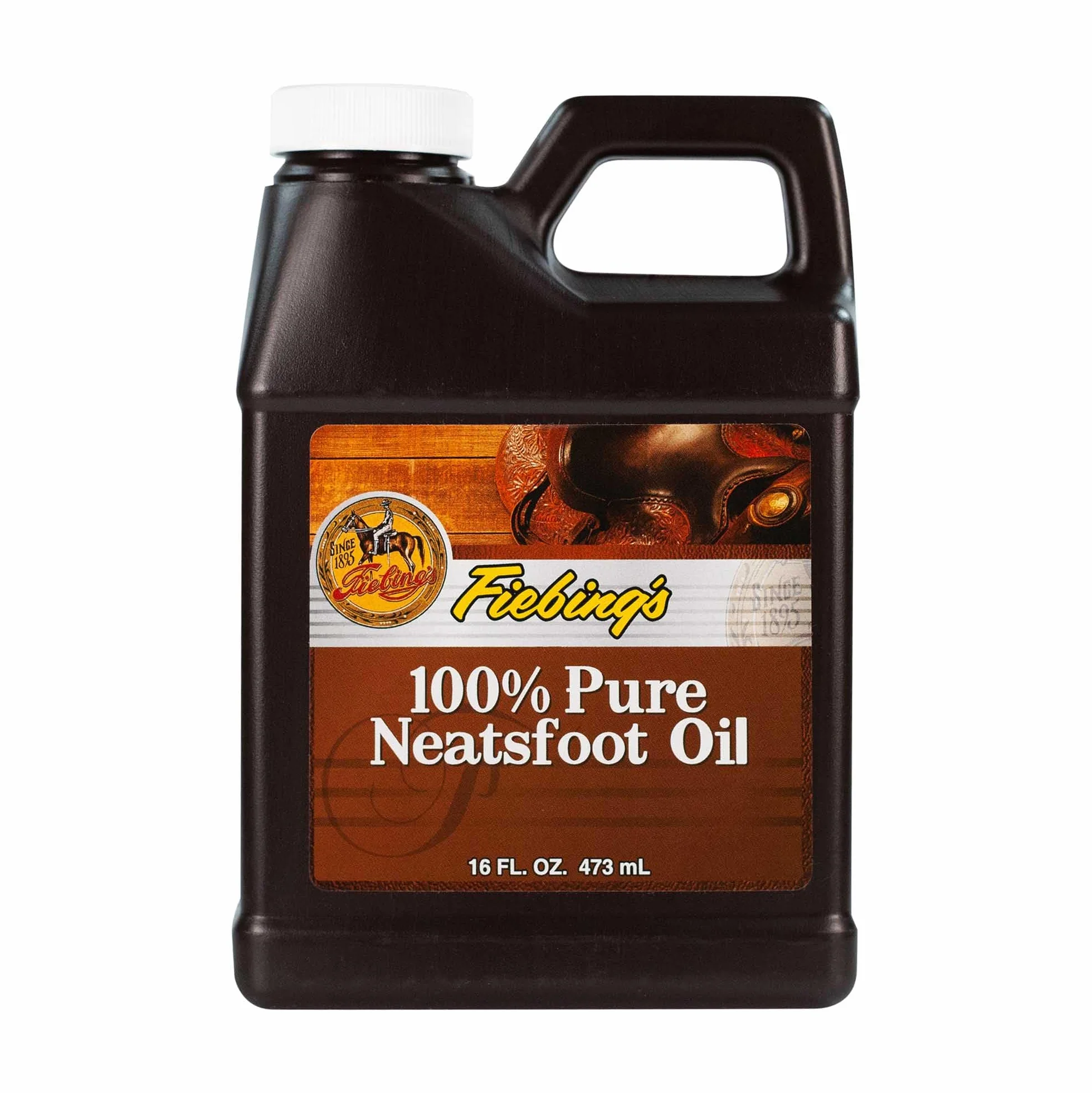 Fiebing's Pure Neatsfoot Oil Natural Leather Preservative 16-Ounce