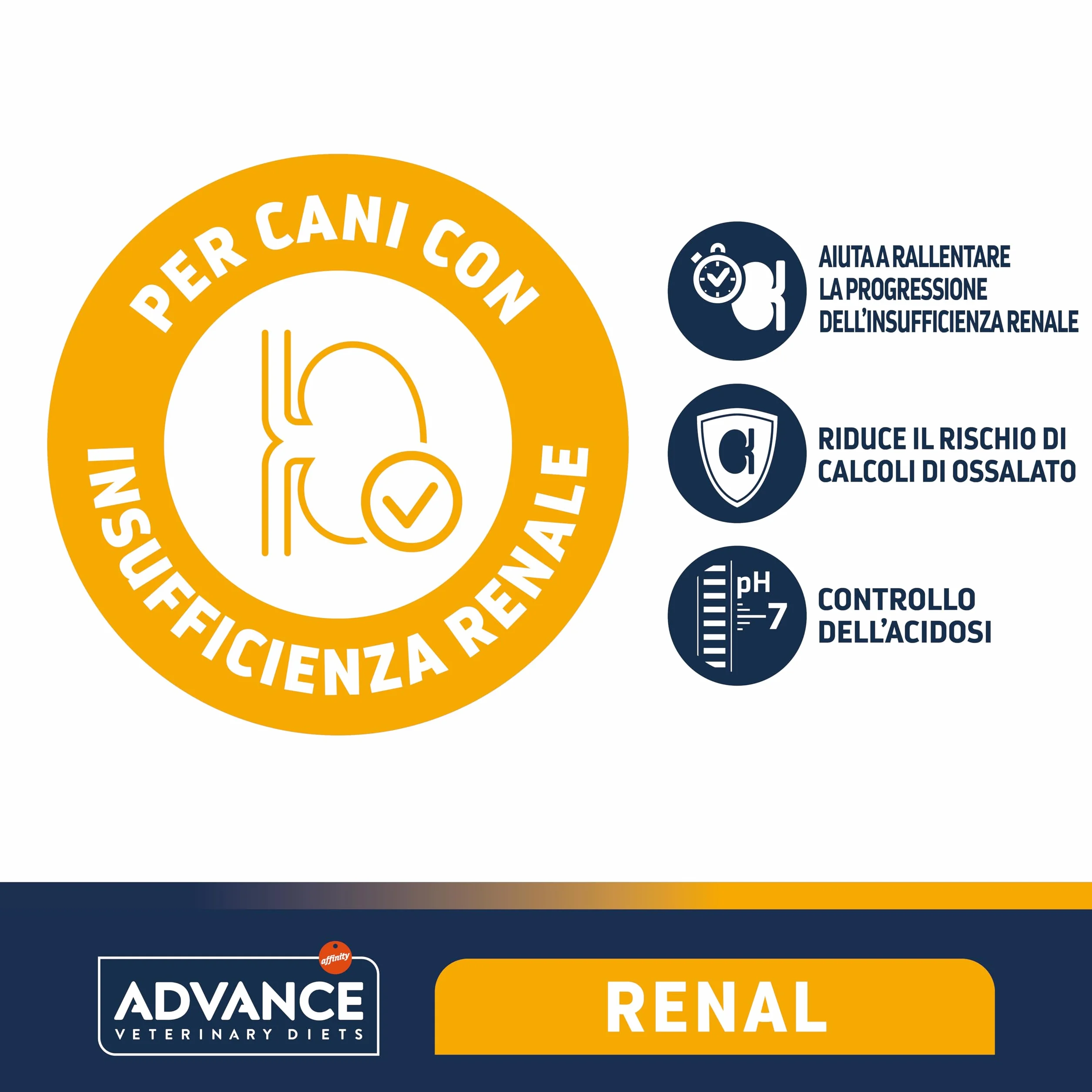 Advance Veterinary Diets Renal Cibo per Cani con Insufficienza Renale 12kg