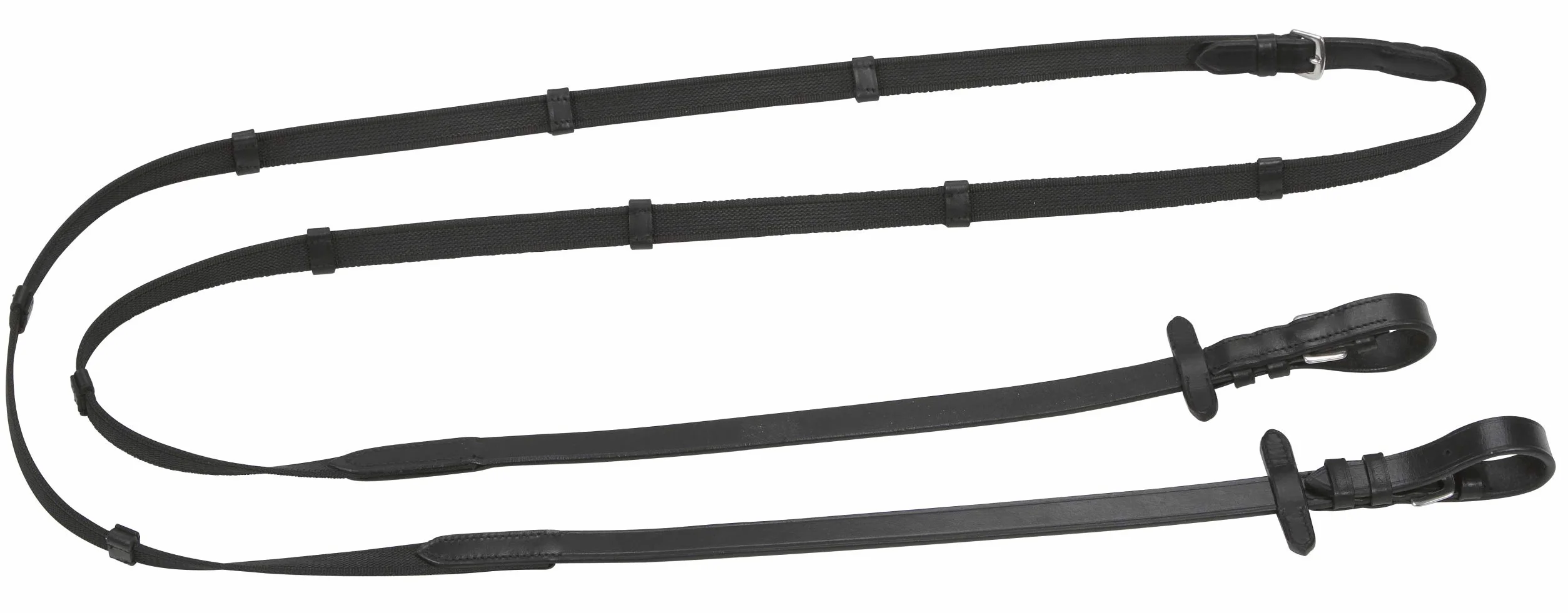 Kerbl Covalliero Antislip Gummizügel Schwarz Full