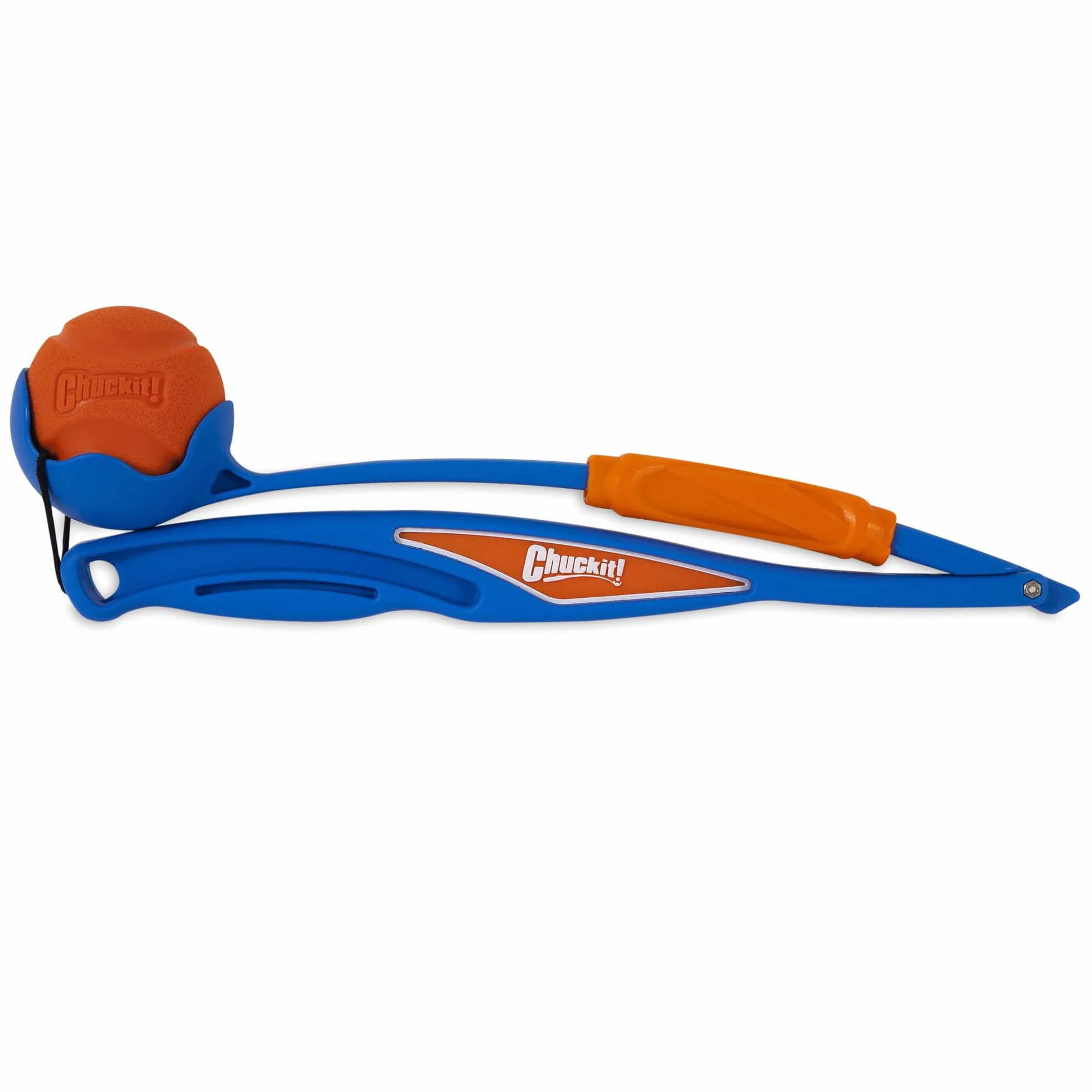 Chuckit! – Lanceur Fetch & Fold 25M – Lanciapalle per Cani - Lanciatore per Cani Pieghevole - Lanciatore Compatibile con Palline Medie - Viene Fornito con 1 Fetch Ball Medium