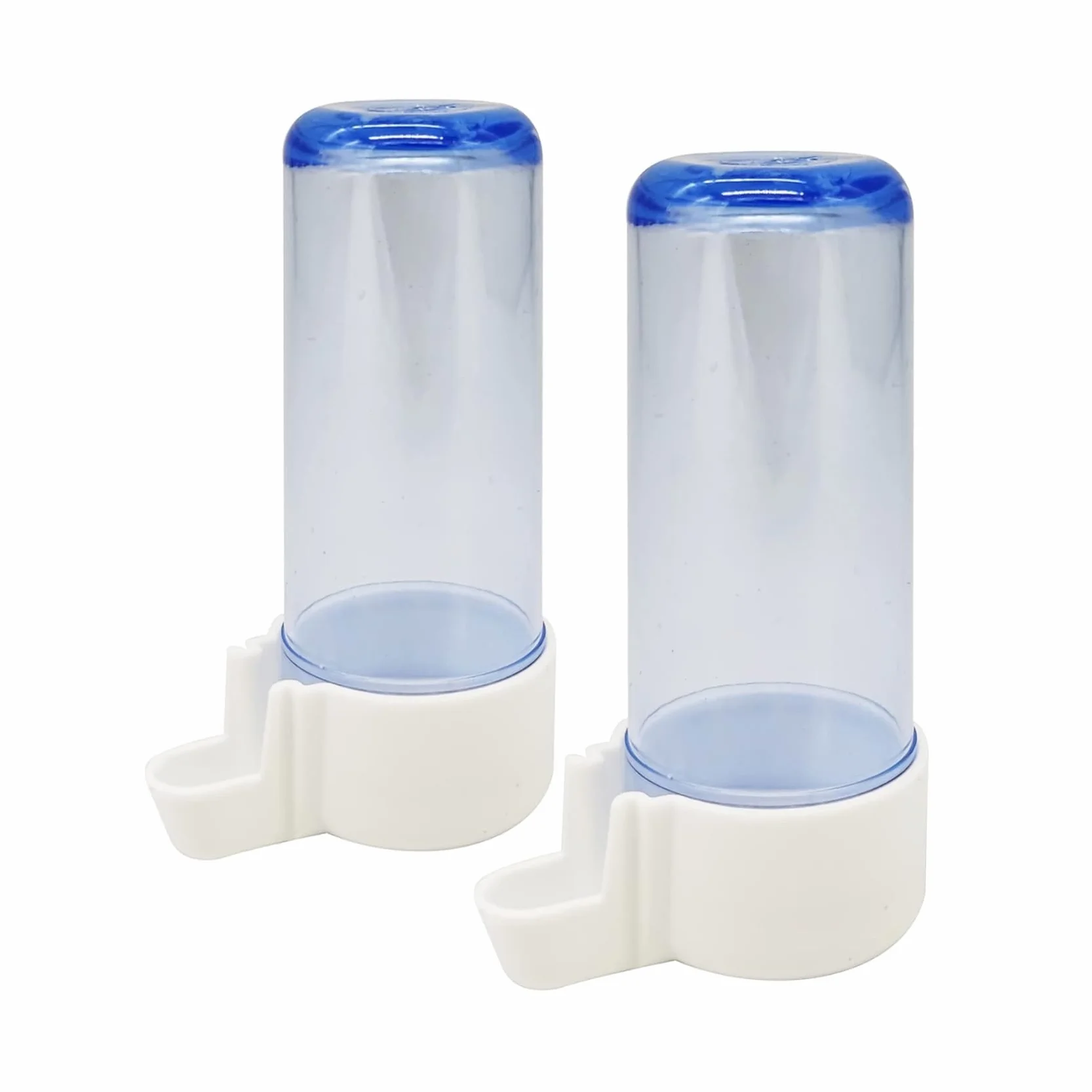 BPS 2 pezzi alimentatore/bevitore 100cc per gabbia per uccelli in metallo con alimentatore bevitore altalena secchio saltatore BPS-51037-FBA3