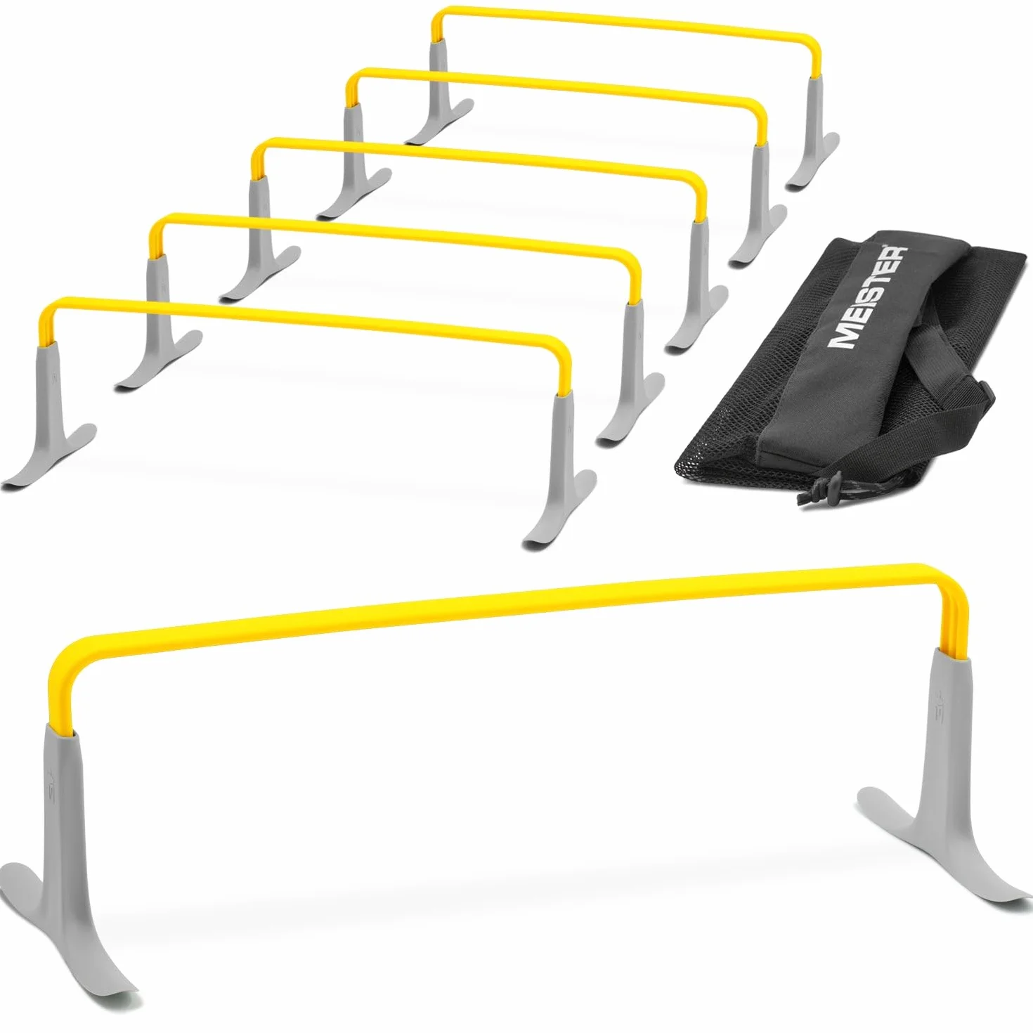 Meister ZoomFlex Ostacoli per Agilità con Borsa per Trasporto Flex-Safe