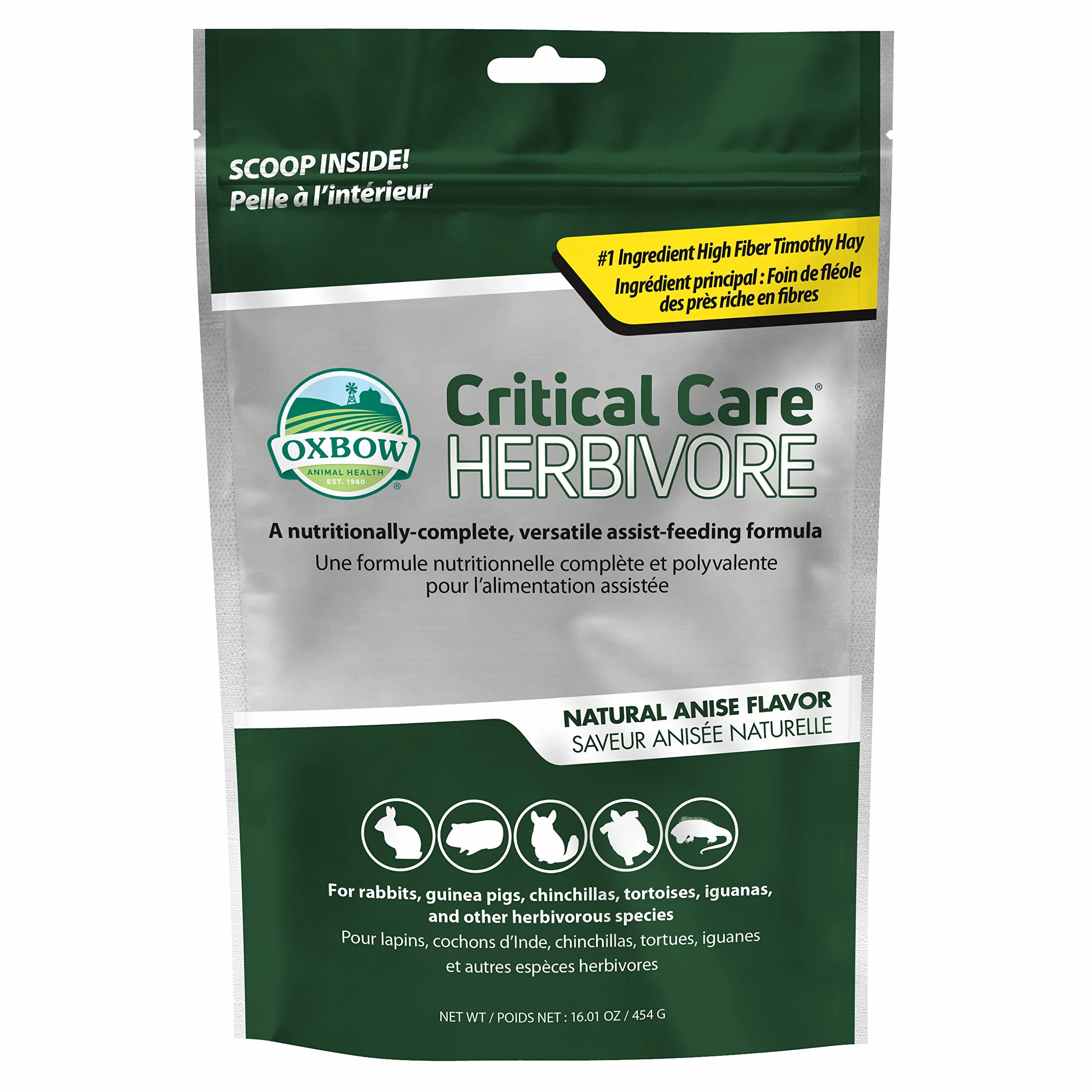OXBOW Critical Care Small Animal Supplement Complete Assist Feeding Formula 454g
