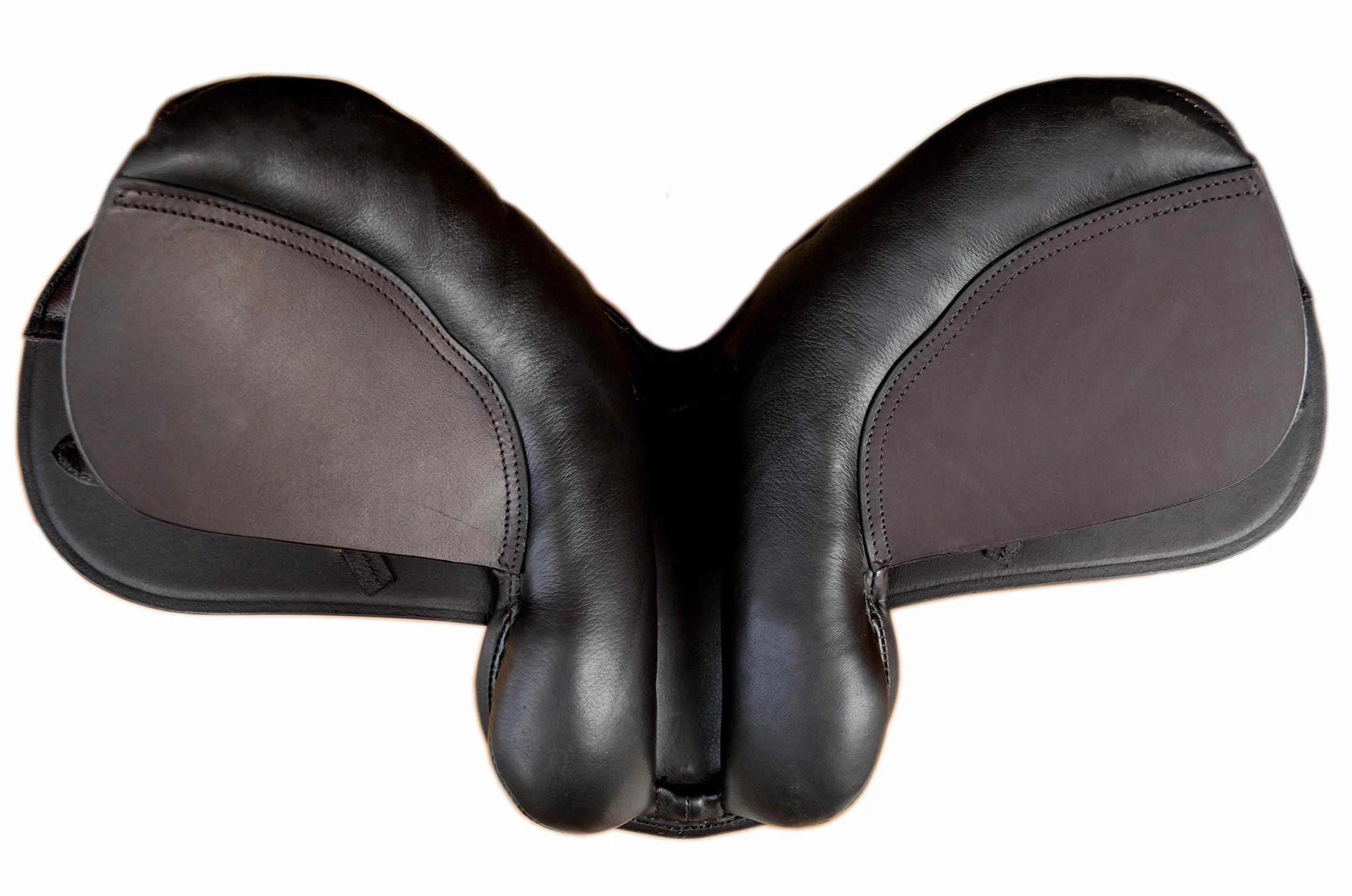 Small Kids Enlgish 10'' And 12'' Leather Jumping Saddles