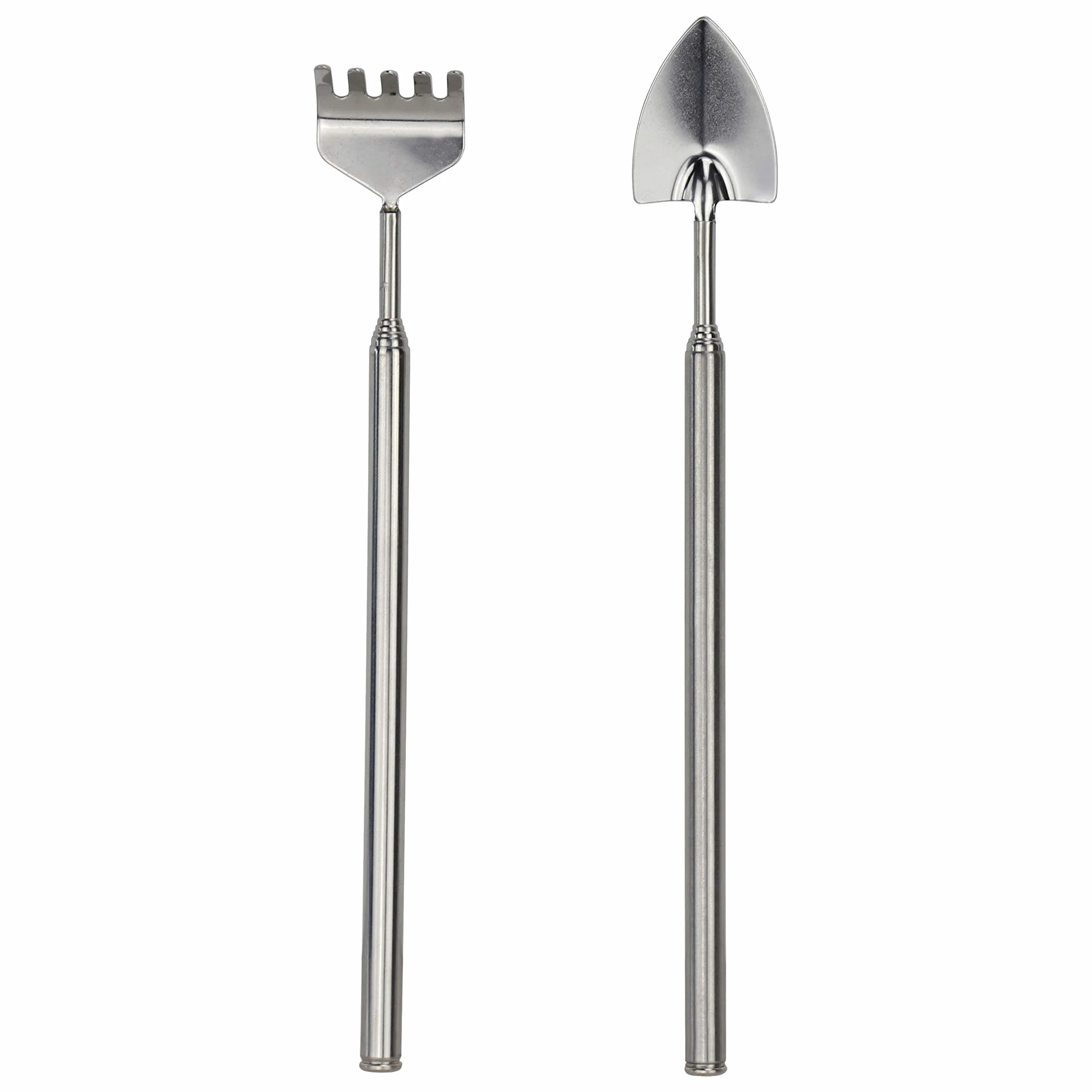 Esschert Set 2 Attrezzi Telescopici Per Ecosistema Terrarium, Argento, 3 cm x 1.7 cm Dimensione