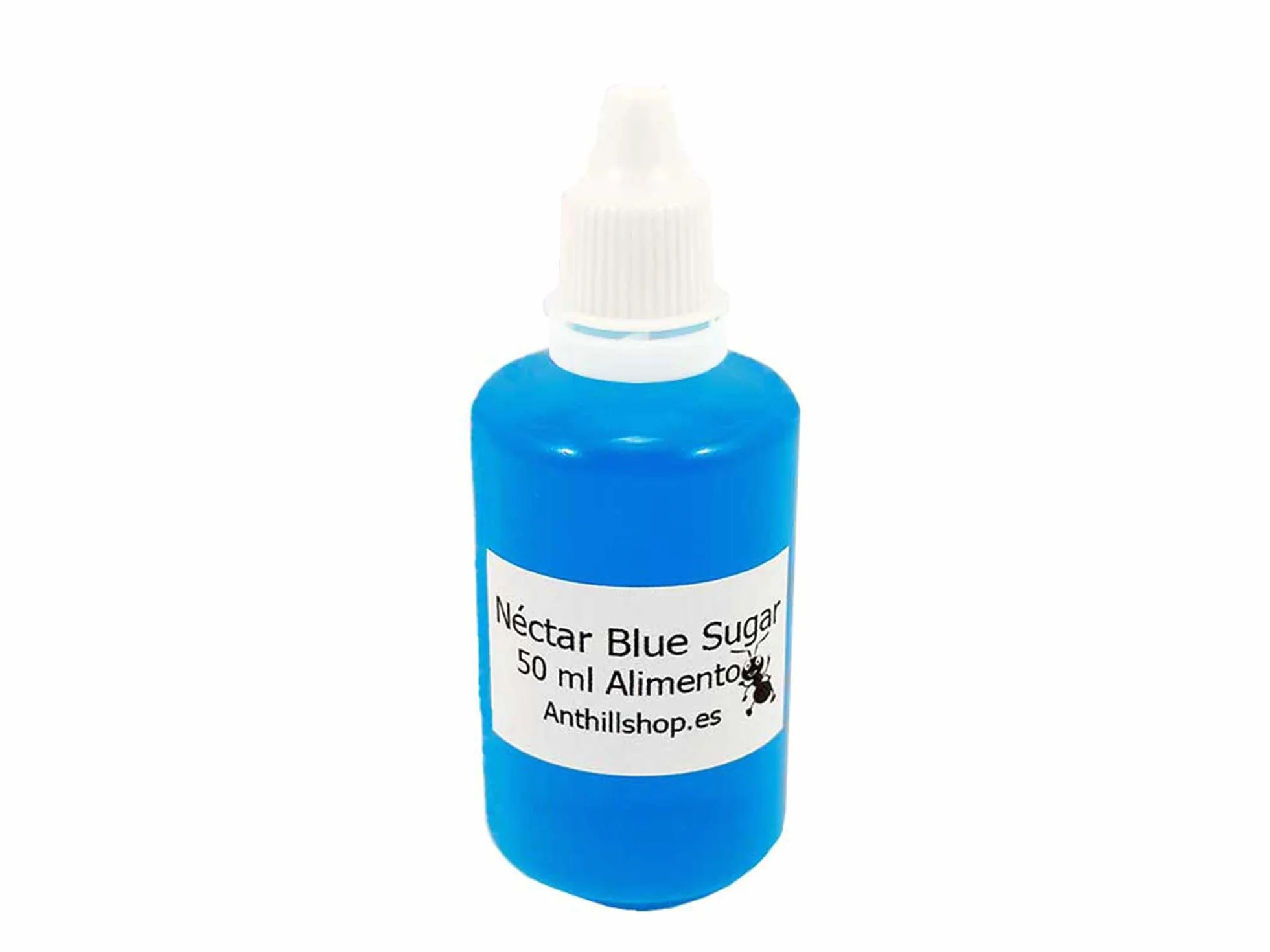 Cibo per formiche, Nettare Blue Sugar 50 ml più un abbeveratoio 3D con 4 gocce, Irresistibile │Non può mancare nei tuoi formicai - Alimento essenziale per le tue formiche