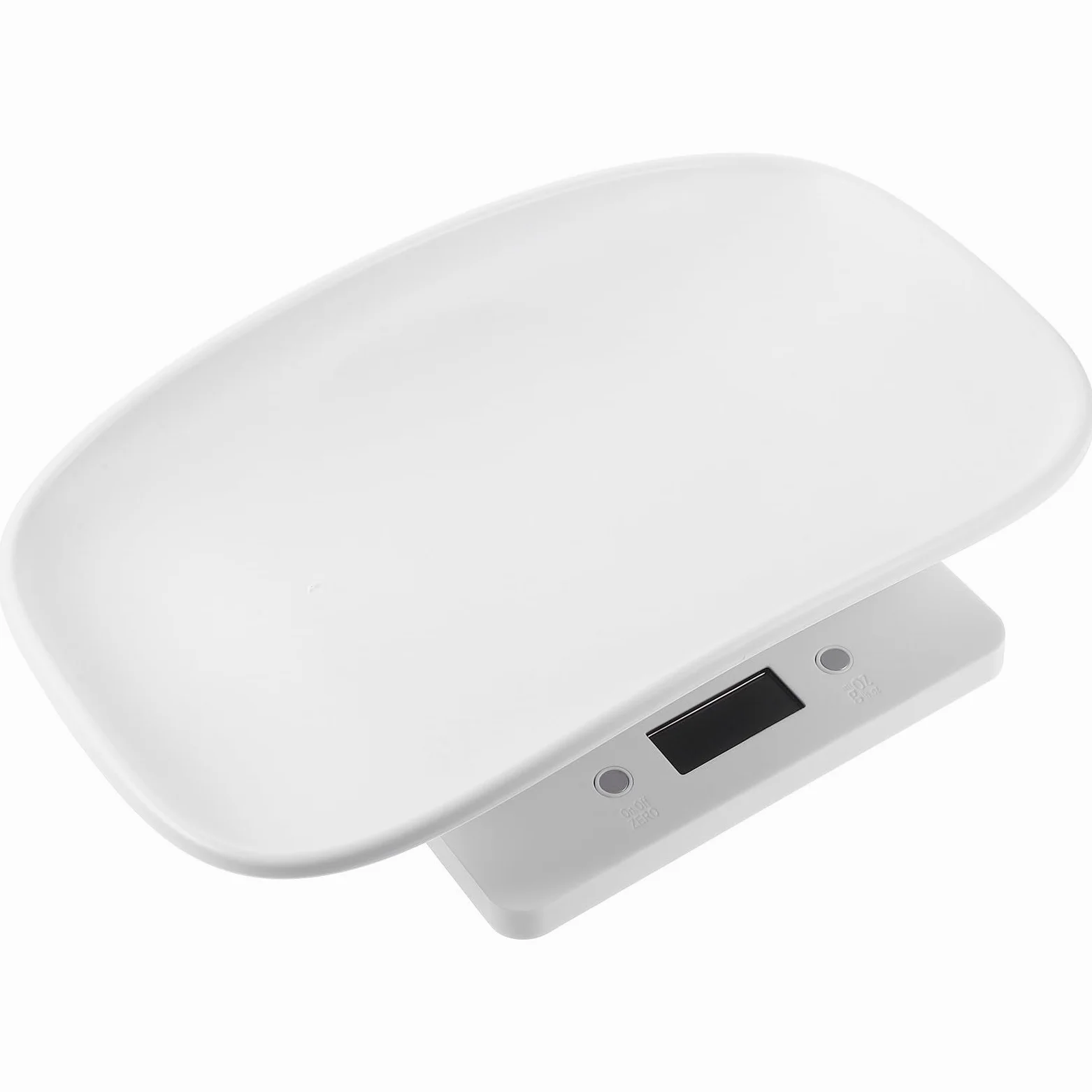 Ciieeo Bilancia Digitale per Cuccioli e Piccoli Animali Domestici, Bilancia Elettronica Portatile Vassoio in Plastica, Display LED Facile da Leggere, Multifunzionale per Peso Animali