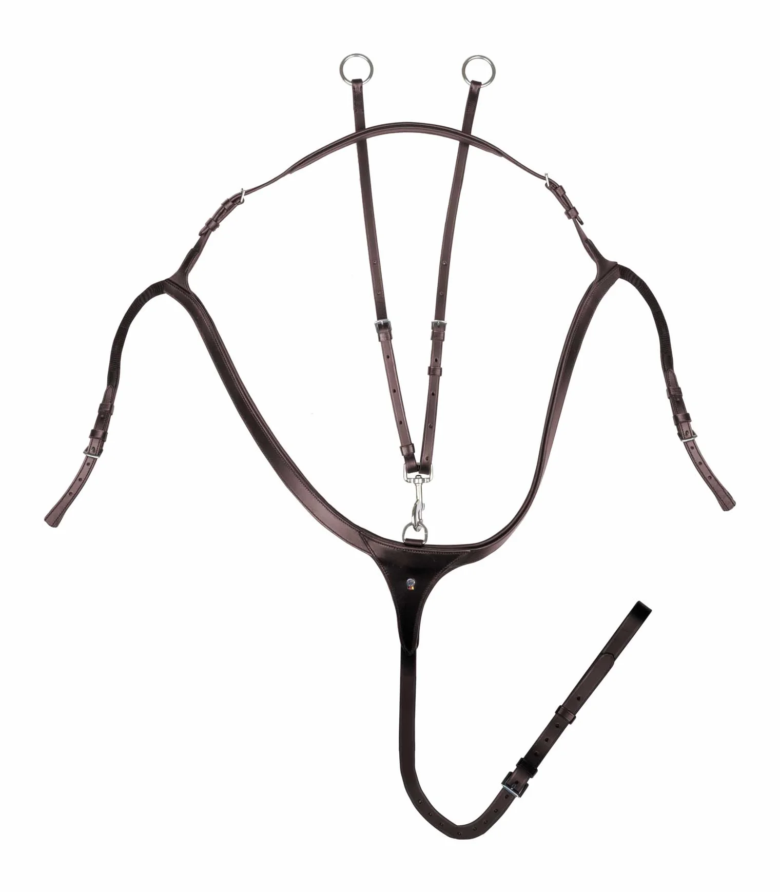 WALDHAUSEN Guaina anteriore X-Line con ponte lungo, marrone, WB