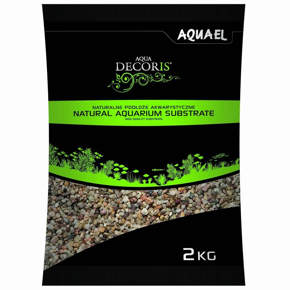 Ghiaia Naturale Multicolore 1,4-2 mm -2 kg