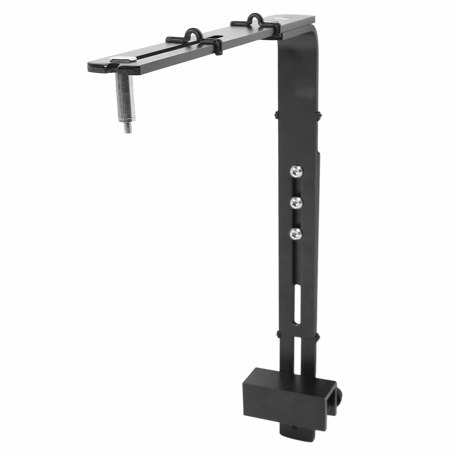 Supporto per Lampada Acquario, Staffa di Montaggio Universale in Nero per Illuminazione Vasca dei Pesci, Supporto Regolabile per Luci