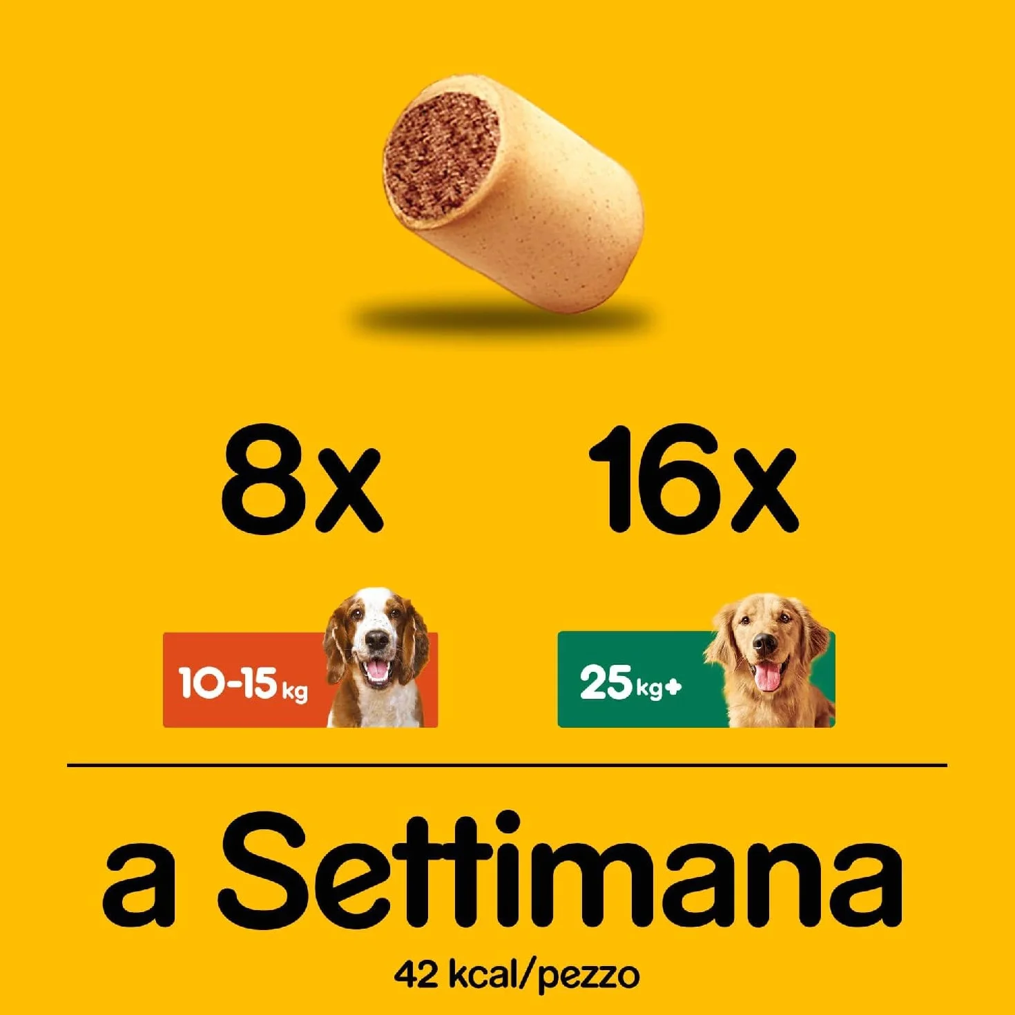 Pedigree Markies Snack, Biscotti per Cane, Confezione da 12 x 500 g