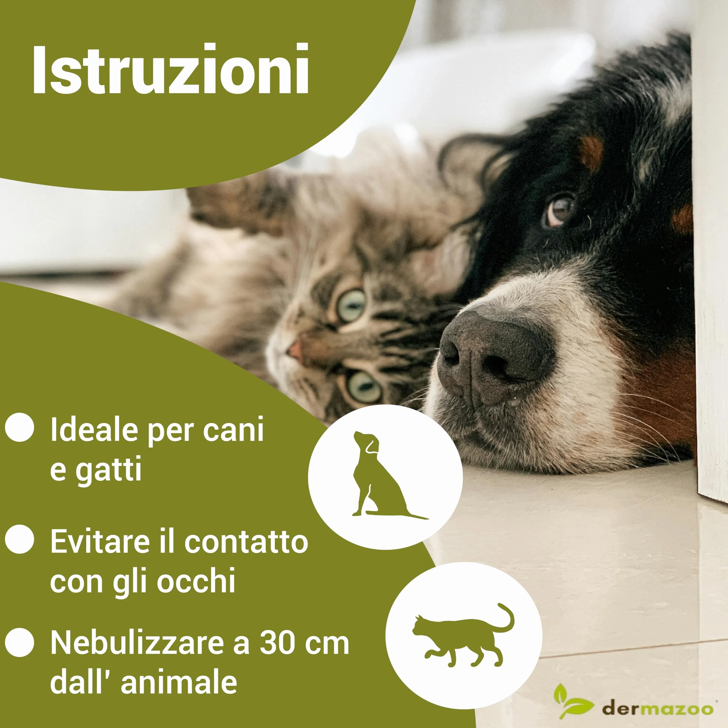 Olio di Neem per Cani Gatti e Cavalli 500 ml, Spray Antiparassitario Naturale per Cani, Olio di Neem per Animali Domestici, Spray Repellente, Antizanzare Cane e Gatto, Made in Italy