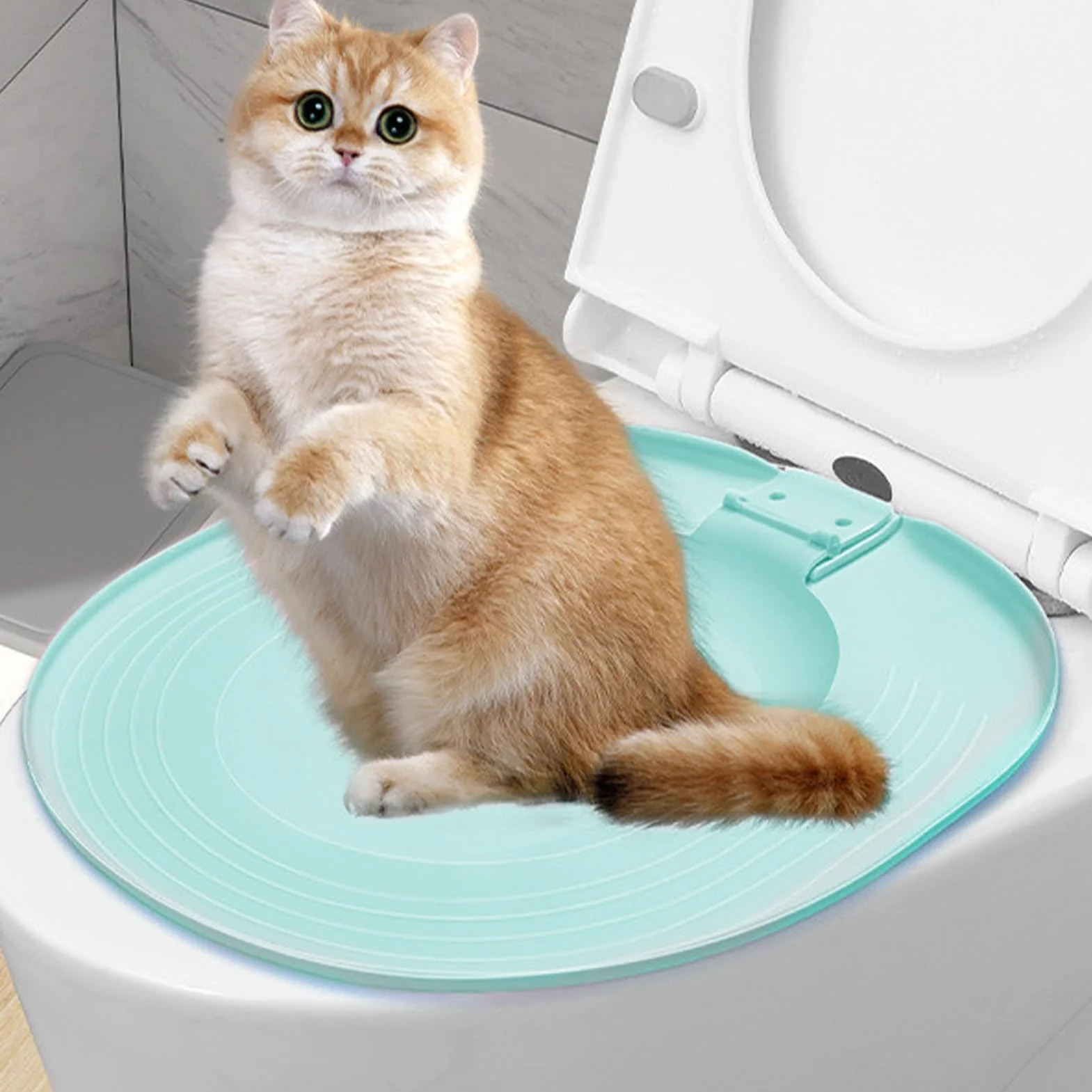 Toilet Letting Box Trainer - Kit Di Allenatore Per Gatti Per Gatti, Vasino Di Sedile Orinatoi Riutilizzabili | Allenatore Di Igiene Cat Per Per Animali Domestici, Strumento Di Allenamento Con