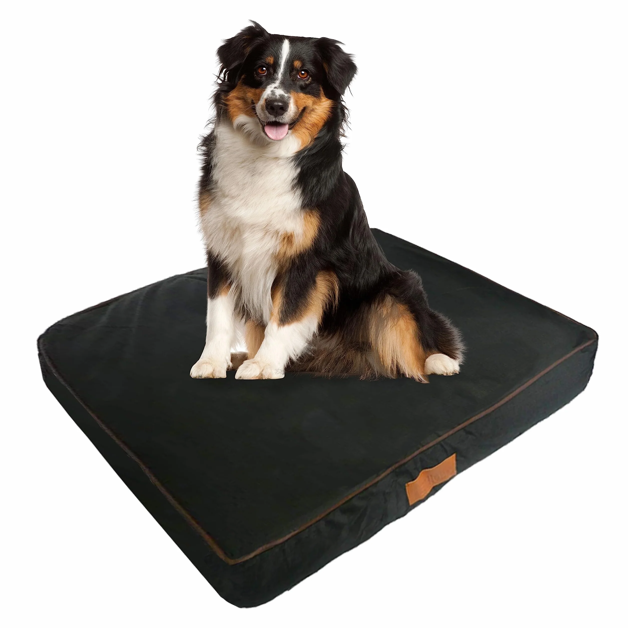Ellie-Bo Memory Foam Impermeabile Ortopedico del Cane per Cage/Cassetta, Piccolo, da 24 Pollici, Il Nero