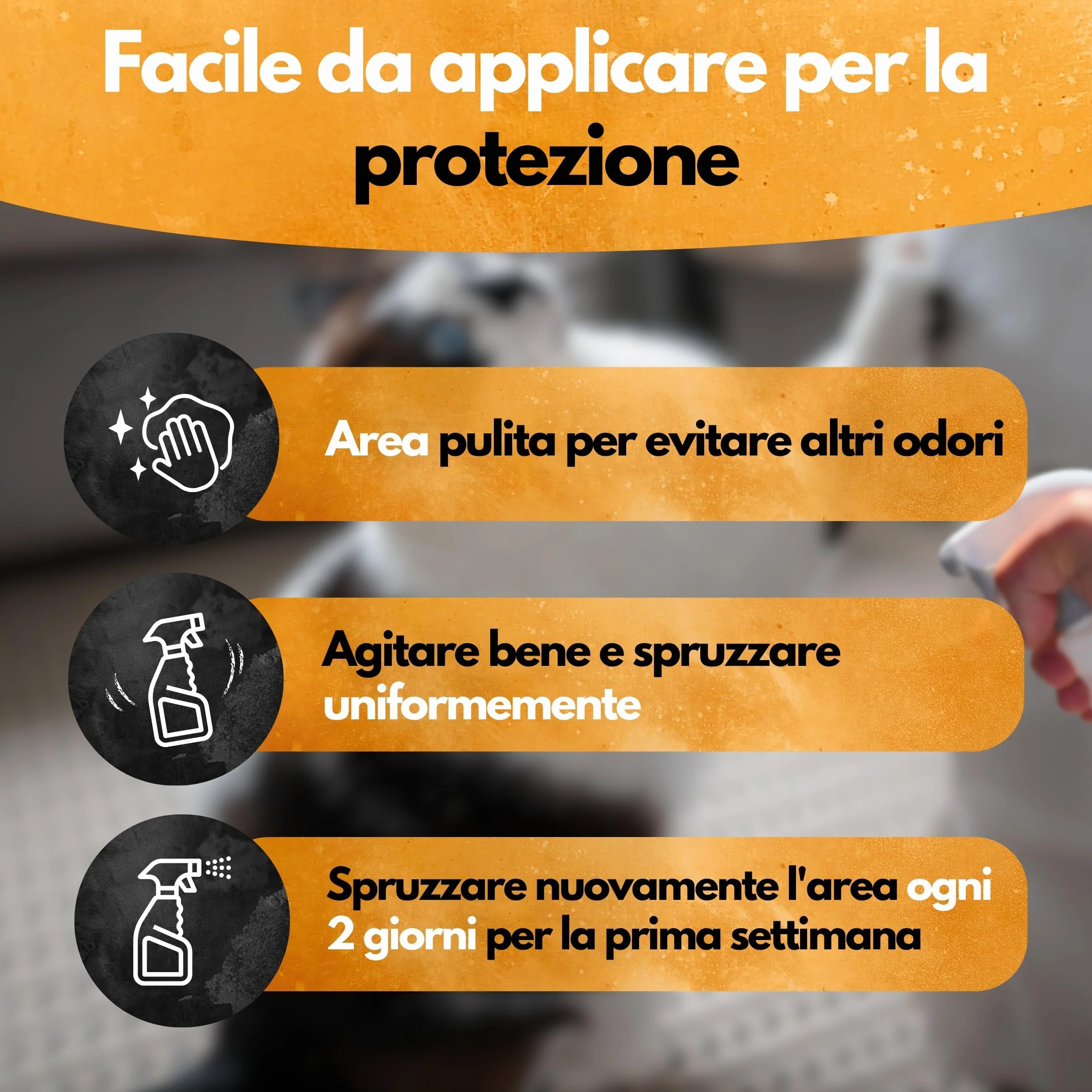 Panteer Spray repellente per gatti 500ml - PROTEZIONE A LUNGO TERMINE CONTRO L'URINA - Allontana i gatti con eucalipto - Scaccia gatti - Repellente per gatti da esterno - Deterrente per gatti