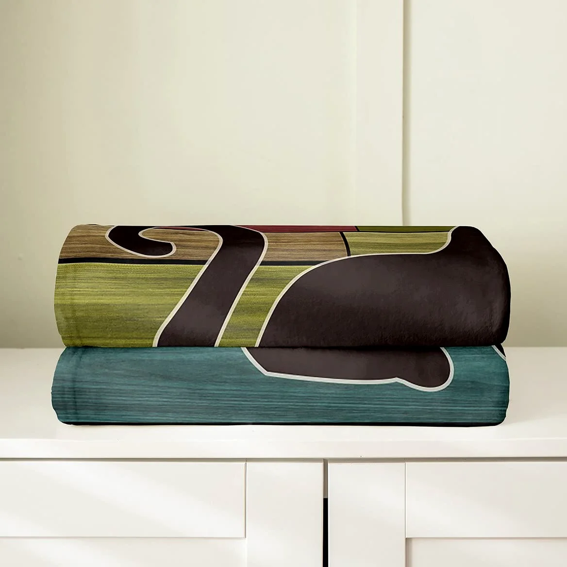 Coperta in pile per gatti e gatti, in pile, per bambini, con gattini per tutte le stagioni, traspirante, 3D, in legno, per amanti dei gatti, per letto matrimoniale, 150 x 150 cm