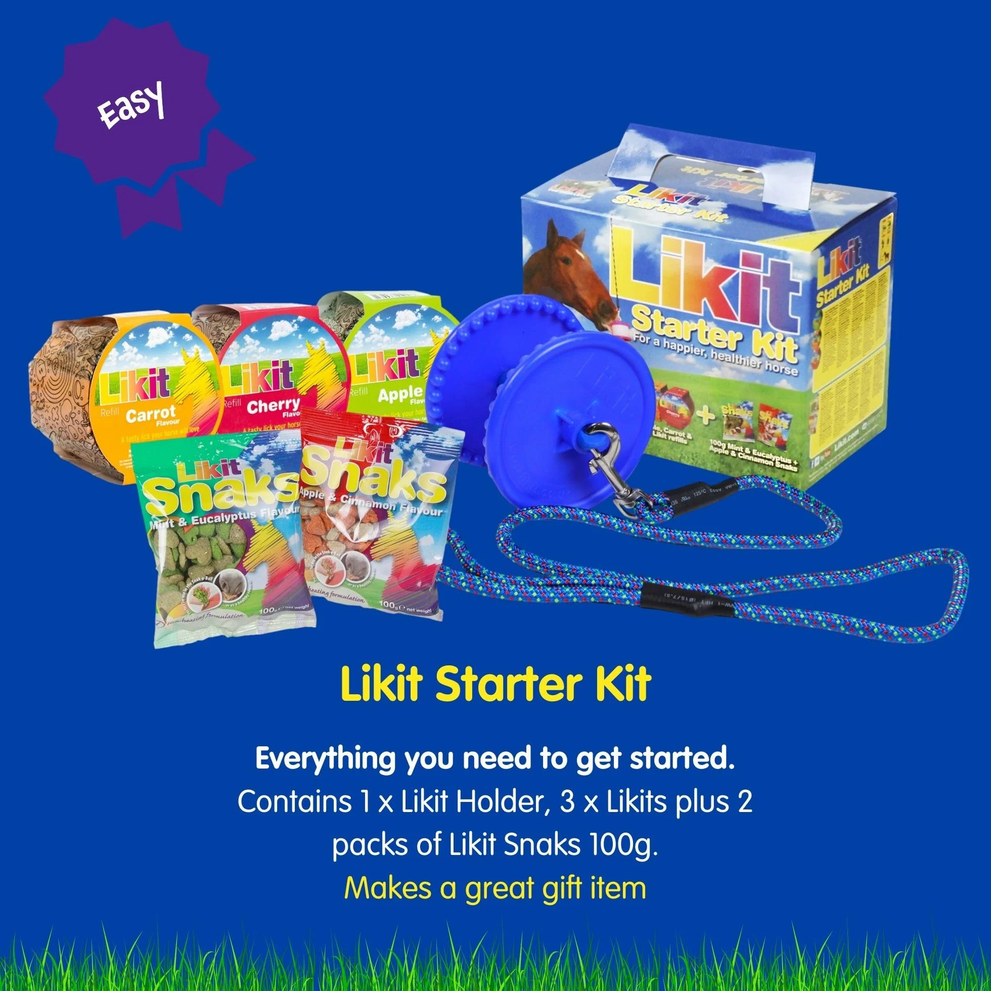 Likit starter kit leccalecca per cavalli Glitter Pink