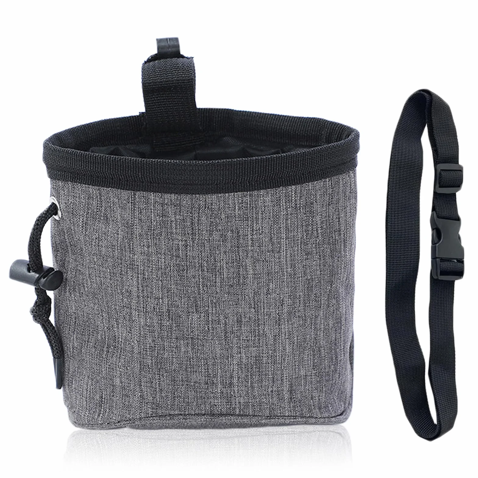 Sacca per Cani per Addestramento del Cane, Porta Premietti per Cani, Multifunzionale Borsa Porta Snack Cane con Dispenser per Sacchetti, Cintura Regolabile