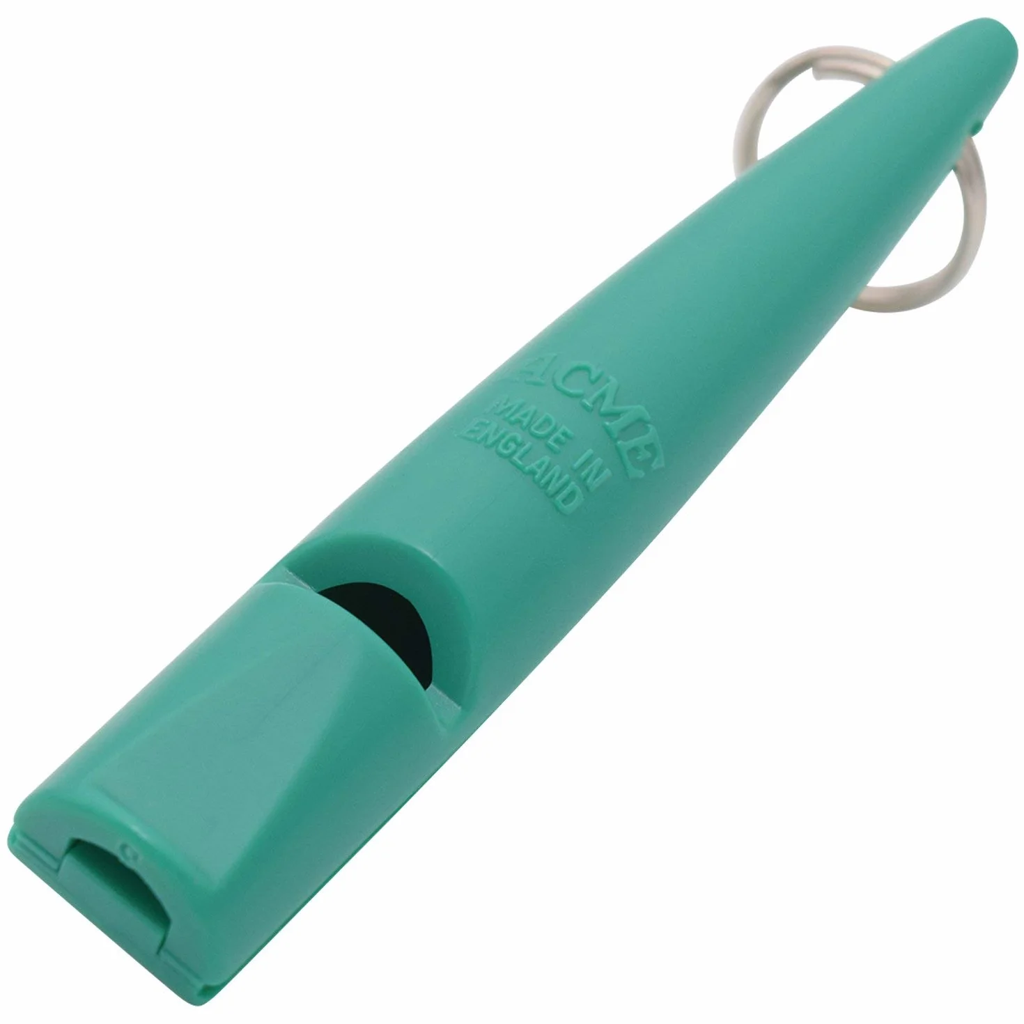 ACME Fischietto per cani N. 211,5 | Originale dall‘Inghilterra | Ideale per addestramento cani | Materiale resistente | Frequenza standard | Suono forte e ad ampio raggio (verde smeraldo)