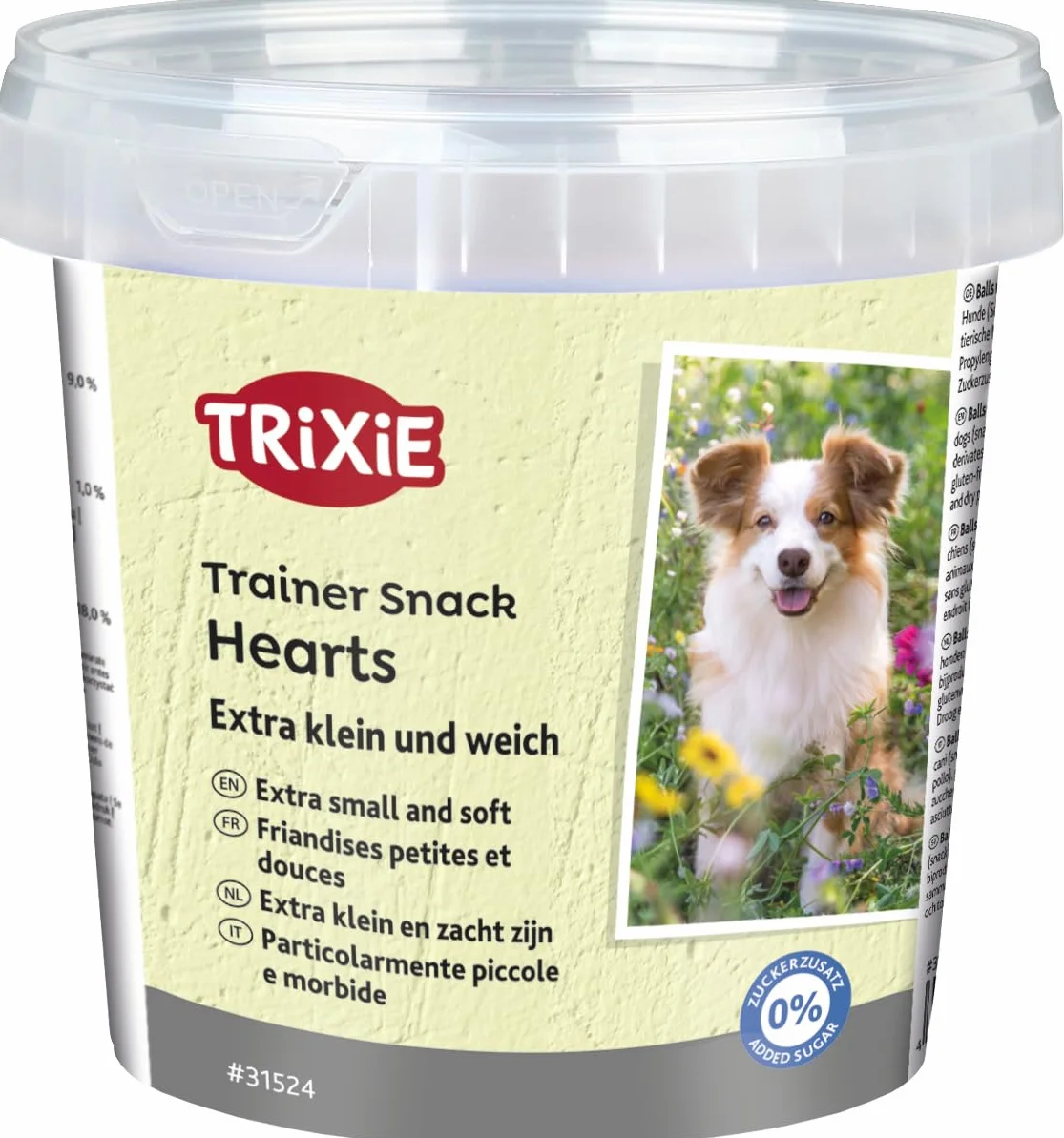 Trixie Mini Hearts Leccornie Morbide per Allenamento - 200 g