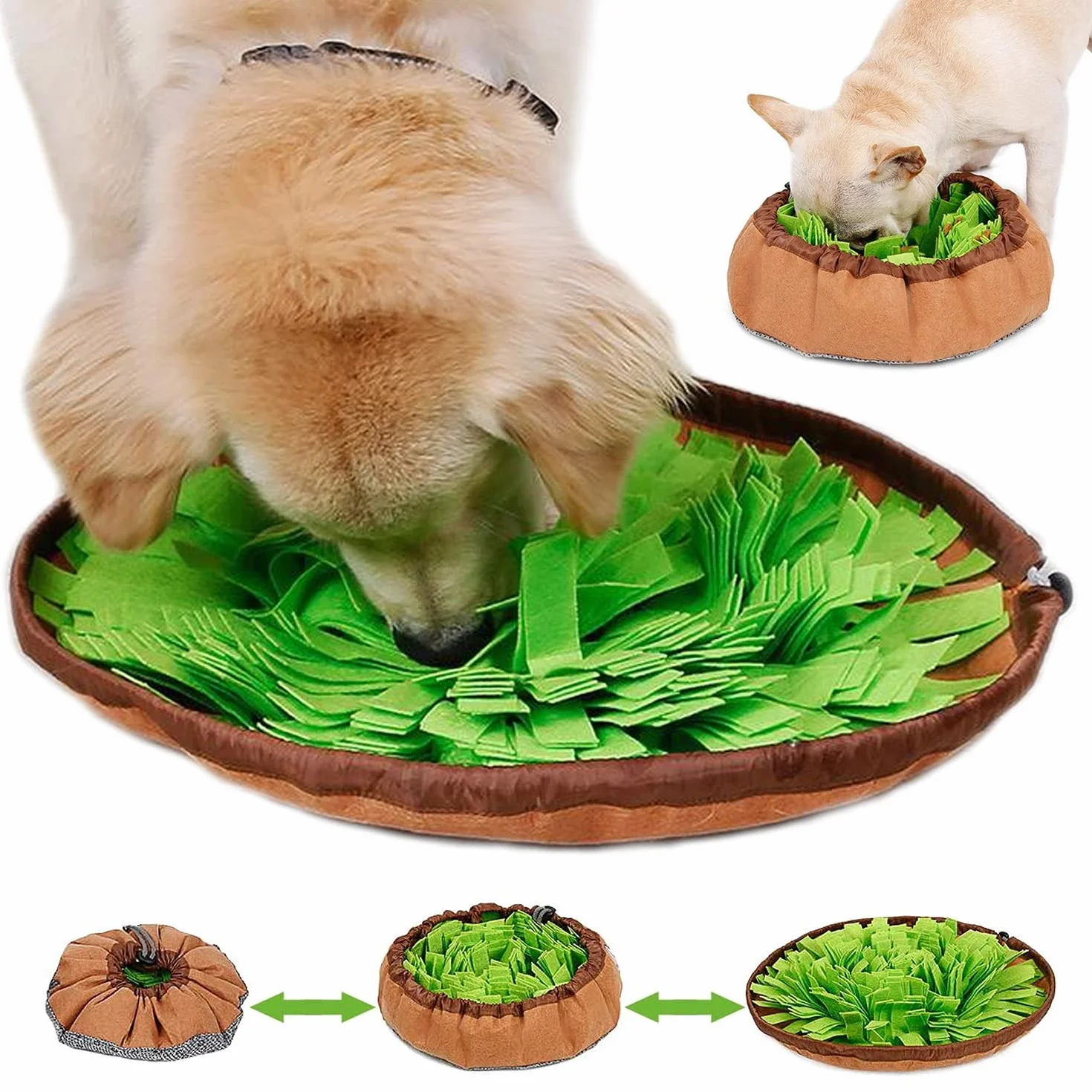 Edipets, Tappeto Olfattivo Cane, Giochi per Cani, Accessorio di Addestramento Premio per Cuccioli di Piccola e Media Taglia
