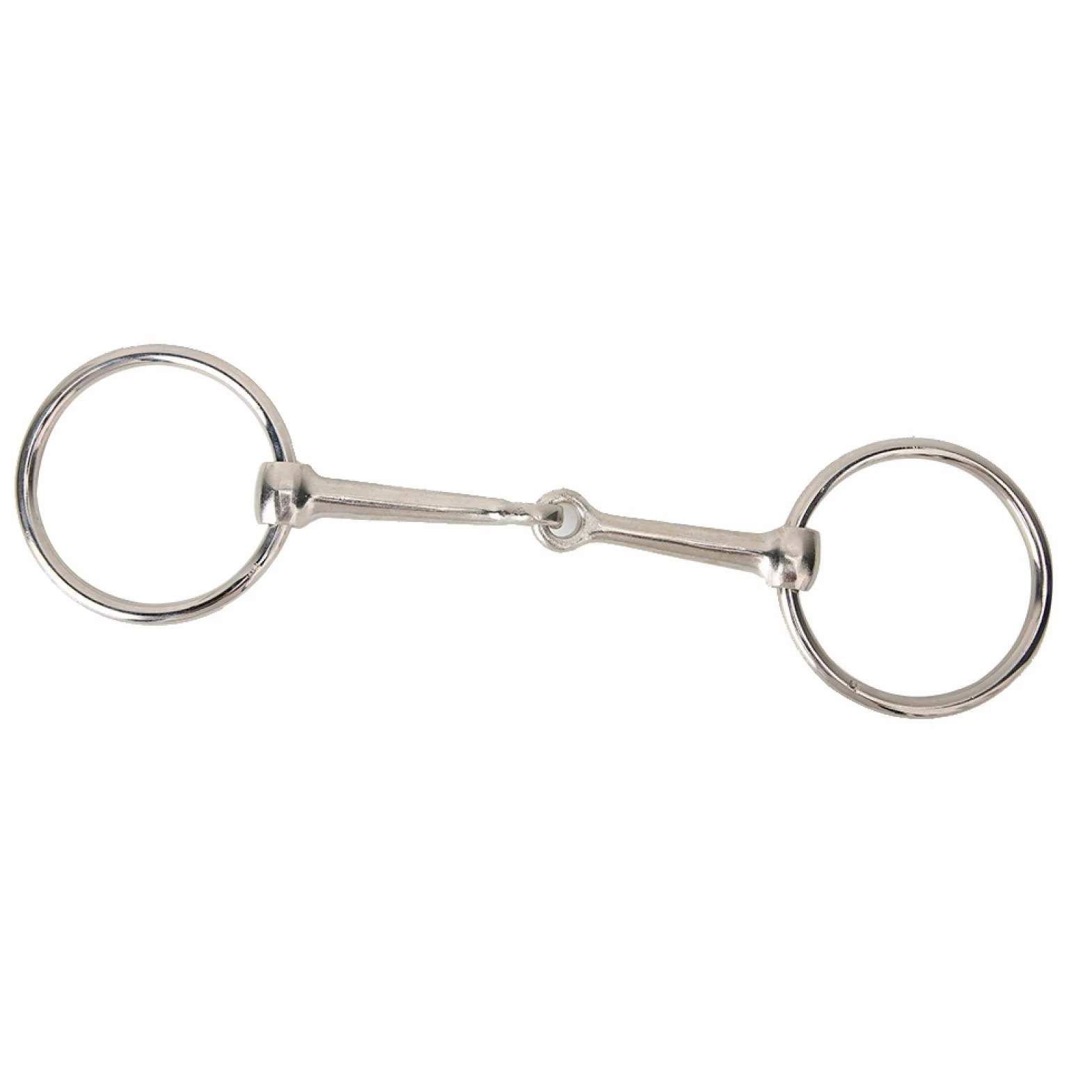 Filetto ad Anello per Cavallo in Ferro Bocca snodata Cava per Forniture equestri