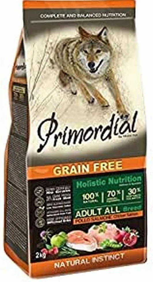 Primordial Crocchette Grain Free Pollo/Salmone 12 Kg