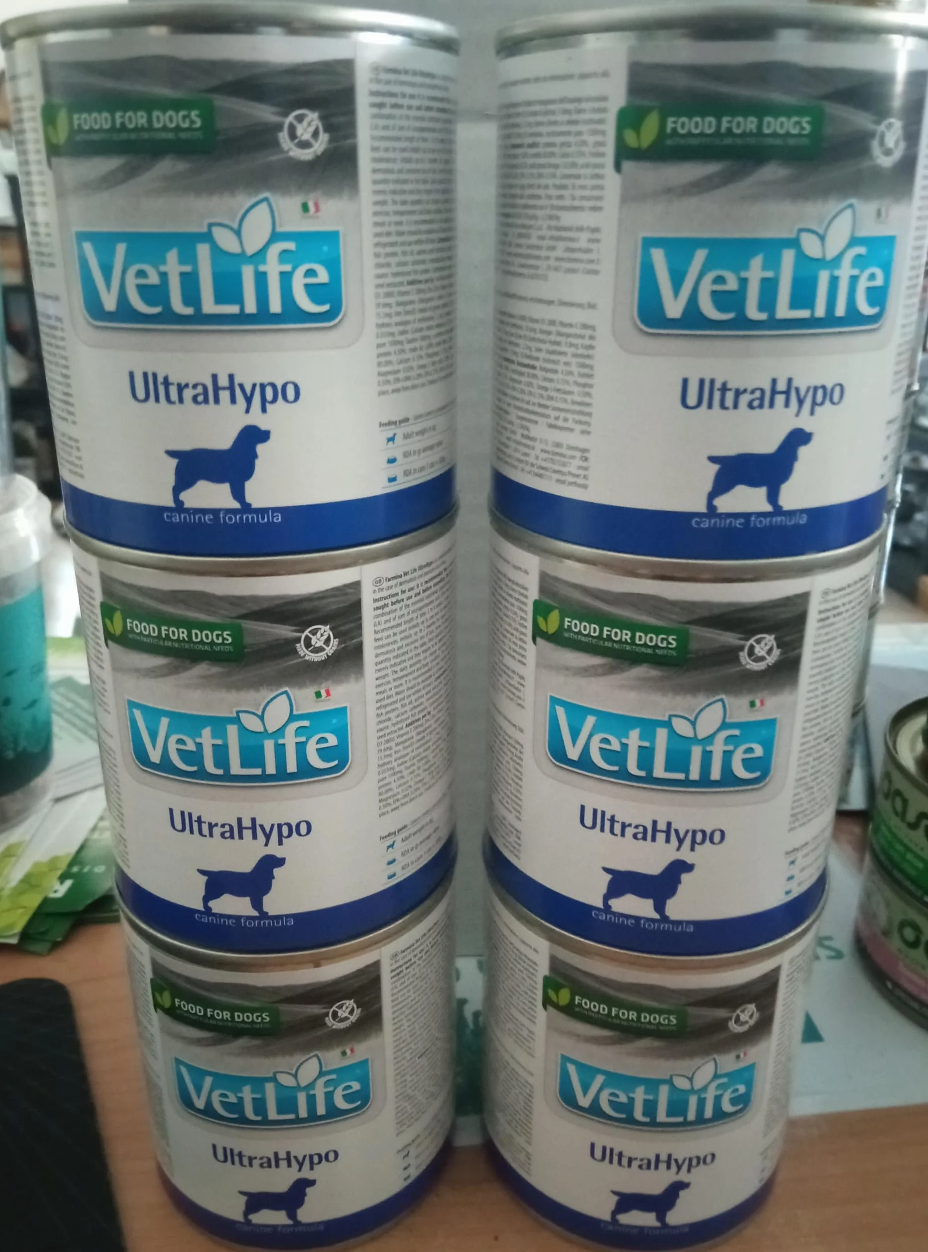 Farmina - Vet Life Umido Cane UltraHypo 300gr. Set 6 pz