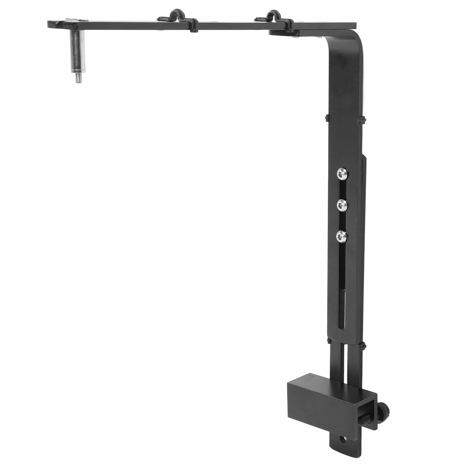 Supporto per Lampada Acquario, Staffa di Montaggio Universale in Nero per Illuminazione Vasca dei Pesci, Supporto Regolabile per Luci