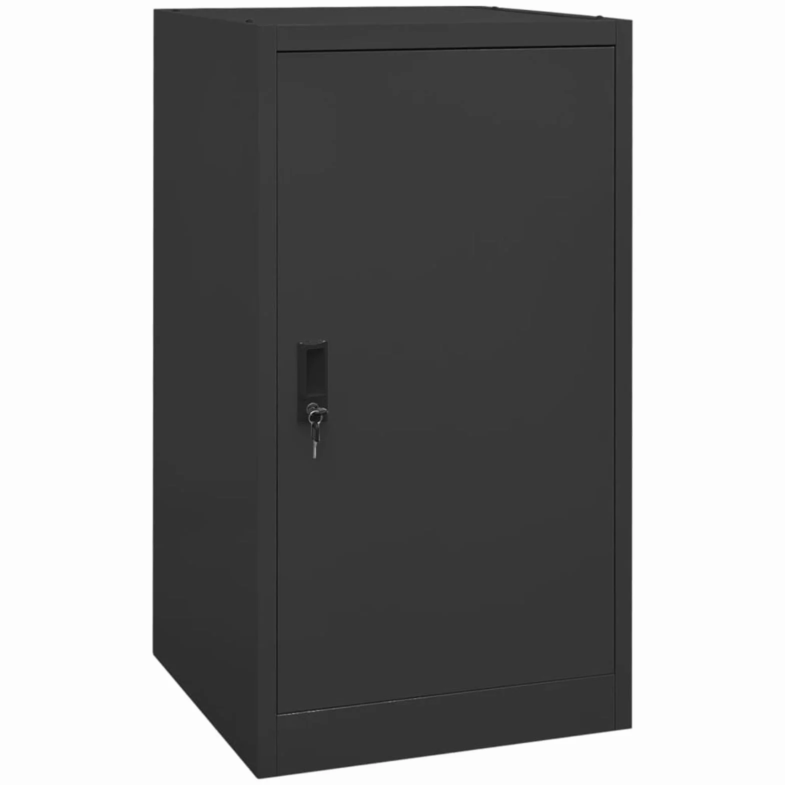 Armadio Porta Sella Antracite 53x53x105 cm in Acciaio,Articoli Sportivi,Accessori per finimenti per Cavalli,Accessori per Selle,Portasella(SPU:339606)