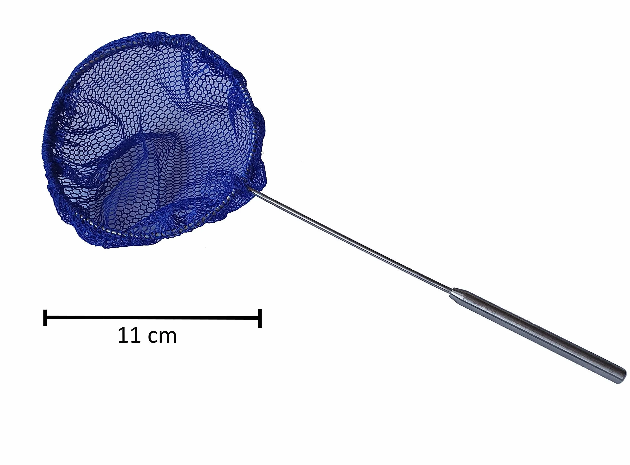 Sunglow Set per la cura di acquario e terrario, con retino, forbici per piante, spatola per ghiaia e pinzette per piante, 32 cm, in acciaio inox
