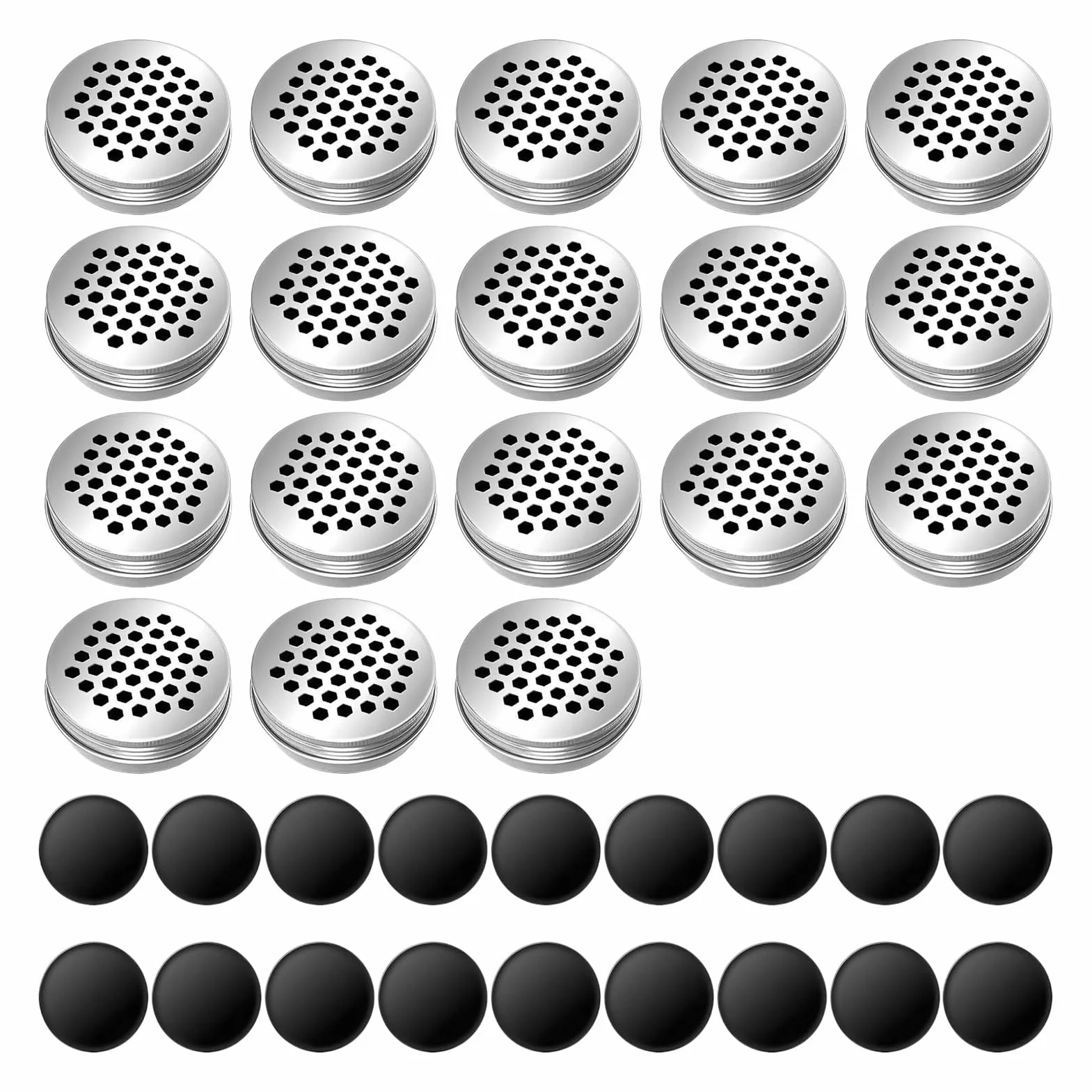 Contenitori per Addestramento Olfattivo dei Cani,18 pezzi giochi antimasticazione per animali | Contenitore per Premi per Cani con Punti Magnetici,per Uso in Casa Giardino Appartamento Balcone Giardin