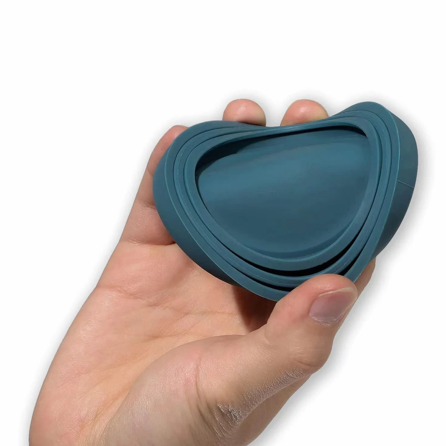 OHMO Coperchi Universali in Silicone per Alimenti per lattine per animali domestici, Adatti per lattine per alimenti per animali domestici, Senza BPA, Confezione da 3, Blu